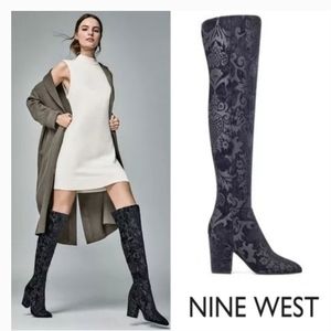 Nine West OTK Brocade boots